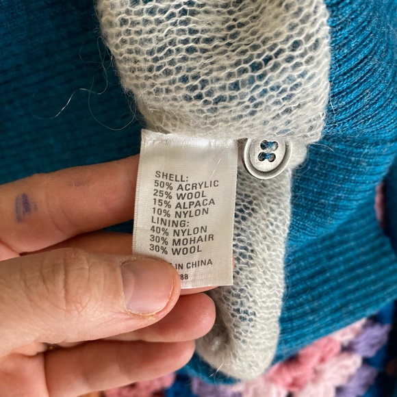 Madewell Wallace Wool/alapaca Blend cardigan - Picture 7 of 7